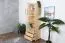 Vitrine Kiefer massiv Vollholz natur Junco 41 - Abmessung 195 x 65 x 42 cm