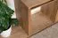 Schreibtisch Selun 11, Farbe: Eiche Dunkelbraun - 75 x 120 x 53 cm (H x B x T)