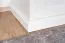 Kommode Lotofaga 20, Farbe: Weiß / Walnuss - 112 x 101 x 48 cm (H x B x T)