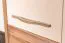 Garderoben Komplett - Set I Gataivai, 5-teilig, Farbe: Beige Hochglanz / Walnuss