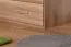 Schlafzimmer Komplett - Set A Gataivai, 10-teilig, Farbe: Beige Hochglanz / Walnuss