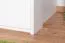 Drehtürenschrank / Kleiderschrank mit LED-Rahmen Siumu 26, Farbe: Weiß / Weiß Hochglanz - 226 x 322 x 60 cm (H x B x T)