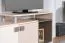 TV - Unterschrank Matthias 04, Farbe: Creme / Cappuccino - Abmessungen: 58 x 121 x 41 cm (H x B x T)