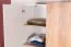 Drehtürenschrank / Kleiderschrank Gremda 05, Farbe: Eiche / Weiß - 202 x 230 x 52 cm (H x B x T)