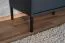 TV-Möbel / TV-Schrank mit zwei Türen Raoued 07, 1 Holzeinlegeboden, Anthrazit, Maße: 53 x 153 x 40 cm, Füße: Metall, vier Fächer