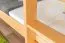 Etagenbett 90 x 190 cm für Erwachsene "Easy Premium Line" K17/n, Buche Massivholz Natur lackiert, teilbar
