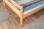Hochbett 160 x 190 cm "Easy Premium Line" K23/n, Buche Massivholz Natur lackiert, teilbar