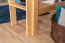 Hochbett 160 x 190 cm "Easy Premium Line" K23/n, Buche Massivholz Natur lackiert, teilbar