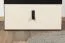 Jugendzimmer - Schrank Aalst 06, Farbe: Eiche / Creme / Schwarz - Abmessungen: 190 x 45 x 40 cm (H x B x T)