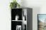 Jugendzimmer - Schrank Aalst 06, Farbe: Eiche / Creme / Schwarz - Abmessungen: 190 x 45 x 40 cm (H x B x T)