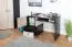 Jugendzimmer Kinderzimmer Komplett - Set E "Aalst", 6-teilig, Eiche / Creme / Schwarz