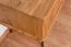 TV-Unterschrank Rolleston 25 Wildeiche massiv geölt - Abmessungen: 57 x 144 x 46 cm (H x B x T)