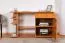 Schreibtisch Rosario 19, Farbe: Erle - 75 x 124 x 51 cm (H x B x T)