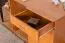 Schreibtisch Rosario 19, Farbe: Erle - 75 x 124 x 51 cm (H x B x T)
