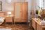 Schrank Wellsford 43 Kernbuche massiv geölt - Abmessungen: 175 x 108 x 60 cm (H x B x T)