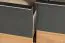 TV-Unterschrank Vaitele 31, Farbe: Anthrazit Hochglanz / Walnuss - 46 x 152 x 45 cm (H x B x T)