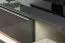 TV-Unterschrank Vaitele 31, Farbe: Anthrazit Hochglanz / Walnuss - 46 x 152 x 45 cm (H x B x T)