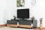 TV-Unterschrank Vaitele 31, Farbe: Anthrazit Hochglanz / Walnuss - 46 x 152 x 45 cm (H x B x T)
