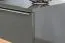 TV-Unterschrank Vaitele 31, Farbe: Anthrazit Hochglanz / Walnuss - 46 x 152 x 45 cm (H x B x T)