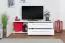 TV-Unterschrank Garim 28, Farbe: Weiß Hochglanz - 46 x 150 x 45 cm (H x B x T)