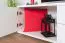 TV-Unterschrank Garim 28, Farbe: Weiß Hochglanz - 46 x 150 x 45 cm (H x B x T)