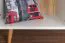 TV-Unterschrank Hohgant 06, Farbe: Weiß / Grau Hochglanz - 55 x 180 x 42 cm (H x B x T)