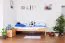 Kinderbett 90 x 190 cm | Massivholz: Buche | Natur Lackiert Abbildung