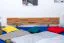 Kernbuche-Bett massiv | 200 x 200 cm | Kernbuche | Geölt Abbildung