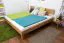 Eiche-Bett massiv | 200 x 200 cm | Eiche | Geölt Abbildung