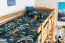 Jugendhochbett 90 x 190 cm | Massivholz: Buche | Natur Lackiert | umbaubar in Einzelbett | Premium-Qualität | inkl. Rollrost Abbildung