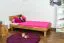Eiche-Bett massiv | 100 x 200 cm | Eiche | Geölt Abbildung