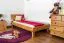 Eiche-Bett massiv | 100 x 200 cm | Eiche | Geölt Abbildung