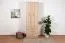 Schmaler Kleiderschrank | 2 Drehtüren | 3 Schubladen | 1 Fach | mit Kleiderstange | 75 cm breit | Farbe: Braun Abbildung