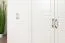 251 cm breiter Kleiderschrank mit 4 Türen | Farbe: Elfenbein Abbildung