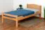 Bettrahmen für Kinder / Kinderbett 90 x 190 cm | Massivholz: Buche | Natur Lackiert | besonders hohe Qualität Abbildung
