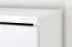 80 cm breiter Kleiderschrank mit 2 Türen | Farbe: Weiß Abbildung