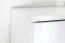80 cm breiter Kleiderschrank mit 2 Türen | Farbe: Weiß Abbildung