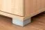 Kleiderschrank | 2 Drehtüren | 1 Schublade | 8 Fächer | mit Kleiderstange | 50 cm breit | Farbe: Braun Abbildung