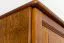Kleiderschrank | 1 Drehtür | 4 Schubladen | 80 cm breit | Massivholz | Farbe: Eiche Abbildung