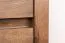50 cm breiter Kleiderschrank mit 2 Türen | Farbe: Eiche Dunkelbraun Abbildung