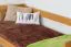 Bettrahmen für Kinder / Kinderbett 90 x 200 cm | Massivholz: Kiefer | Erle Lackiert Abbildung