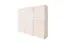 272 cm breiter Kleiderschrank mit 3 Türen | Farbe: Beige Abbildung