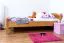 Bettrahmen für Kinder / Kinderbett 100 x 200 cm | Massivholz: Buche | Erle Lackiert Abbildung