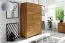 145 cm breiter Kleiderschrank mit 3 Türen | Farbe: Natur Abbildung