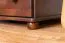 84 cm breiter Kleiderschrank mit 2 Türen | Farbe: Nuss Abbildung