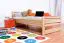 Bettrahmen für Kinder / Kinderbett 100 x 200 cm | Massivholz: Buche | Natur Lackiert Abbildung