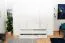 Großer Kleiderschrank | 6 Drehtüren | 4 Schubladen | 8 Fächer | mit 4 Kleiderstangen | 277 cm breit | Farbe: Weiß Abbildung