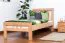 Bettrahmen für Kinder / Kinderbett 90 x 190 cm | Massivholz: Buche | Natur | besonders hohe Qualität Abbildung