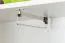 80 cm breiter Kleiderschrank mit 2 Türen | Farbe: Weiß Abbildung