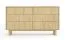 Kommode | Farbe: Eiche geölt | 6 Schubladen | Push-to-open Funktion | Vollauszug Schubladen | 153 x 38 x 83 cm | Sideboard | für Wohnzimmer